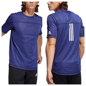 Adidas T-Shirt NWT Primeblue Run For The Oceans Athletic Workout Short Sleeve L